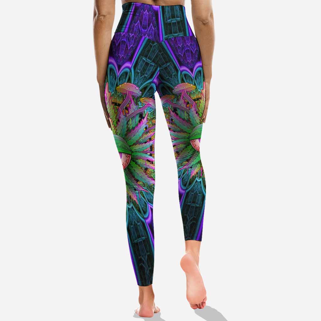 Magic Leaf Magic Eye - Personalized Weed Hoodie and Leggings