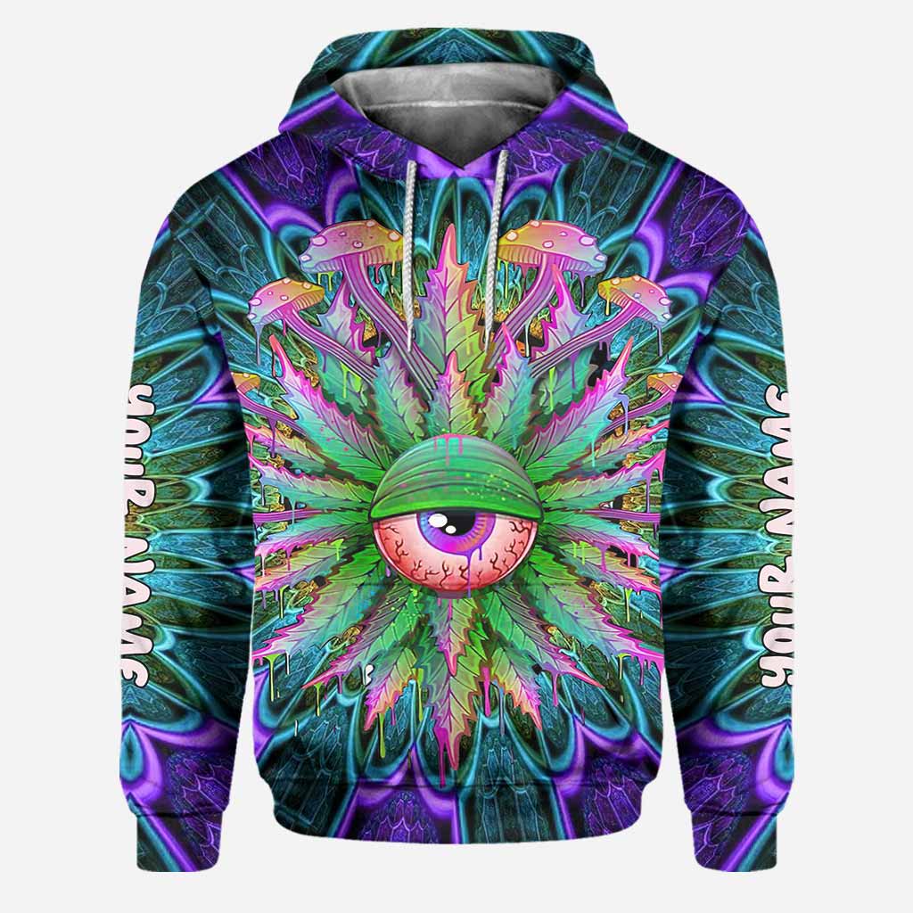 Magic Leaf Magic Eye - Personalized Weed Hoodie and Leggings