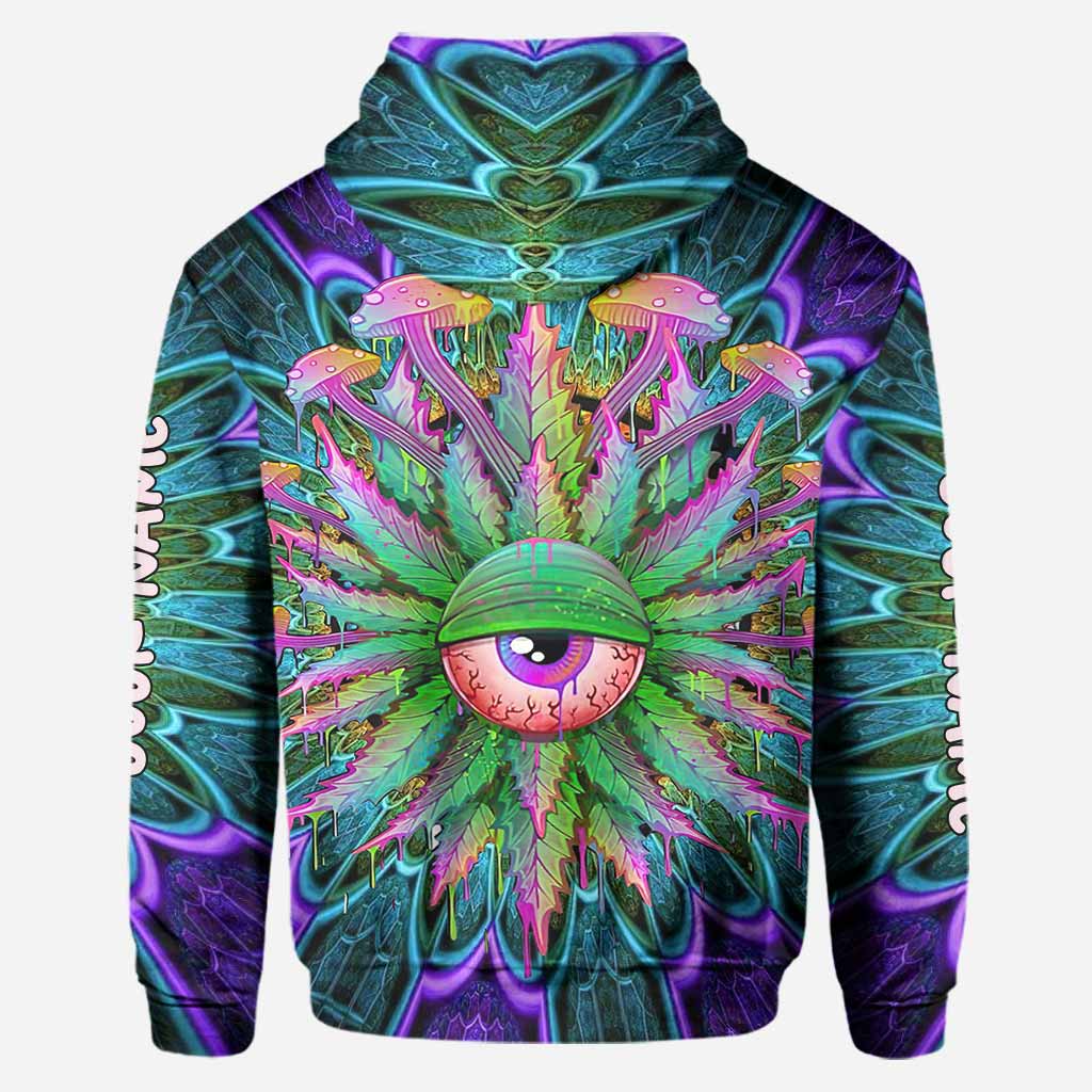 Magic Leaf Magic Eye - Personalized Weed Hoodie and Leggings