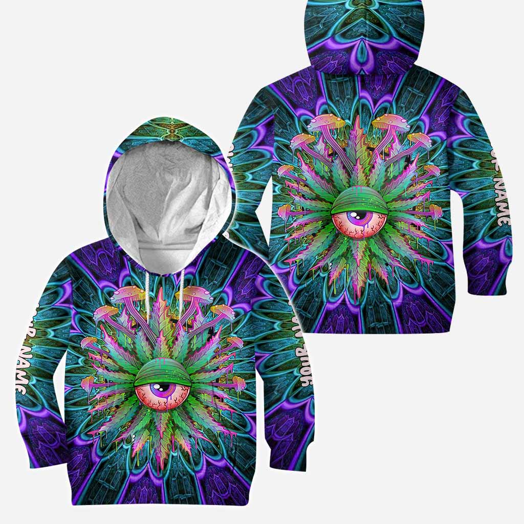 Magic Leaf Magic Eye - Personalized Weed Hoodie and Leggings