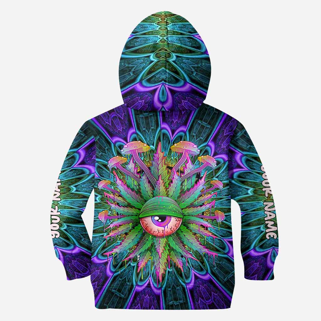 Magic Leaf Magic Eye - Personalized Weed Hoodie and Leggings