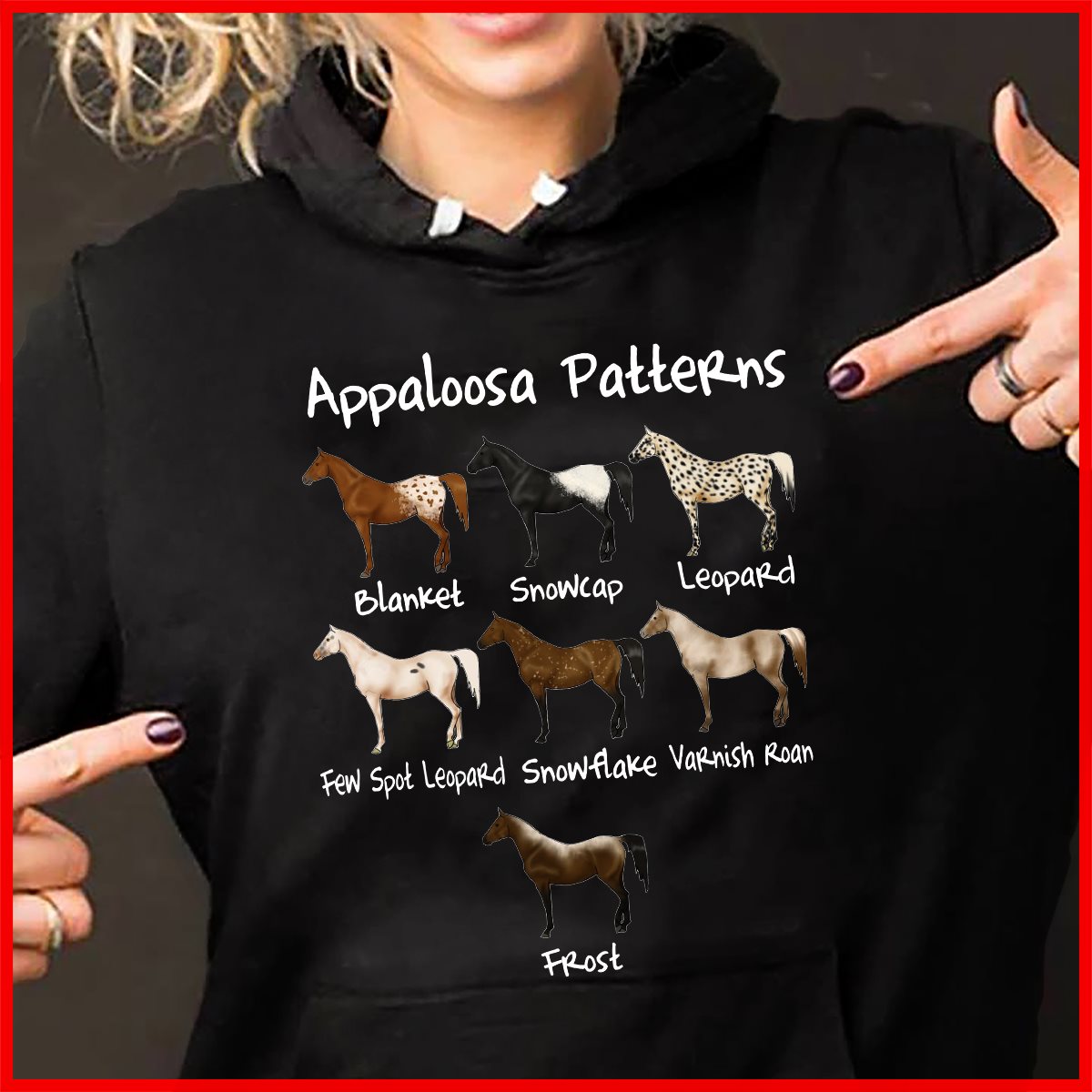 Horses Pattern Horse T-shirt and Hoodie 0823