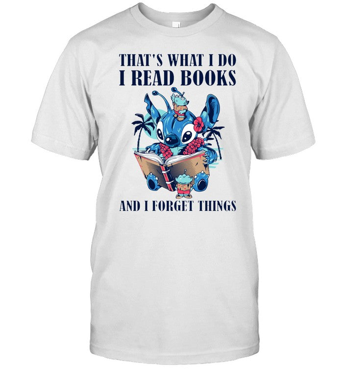 I Read Books And I Forget Things Ohana T-shirt and Hoodie 0823