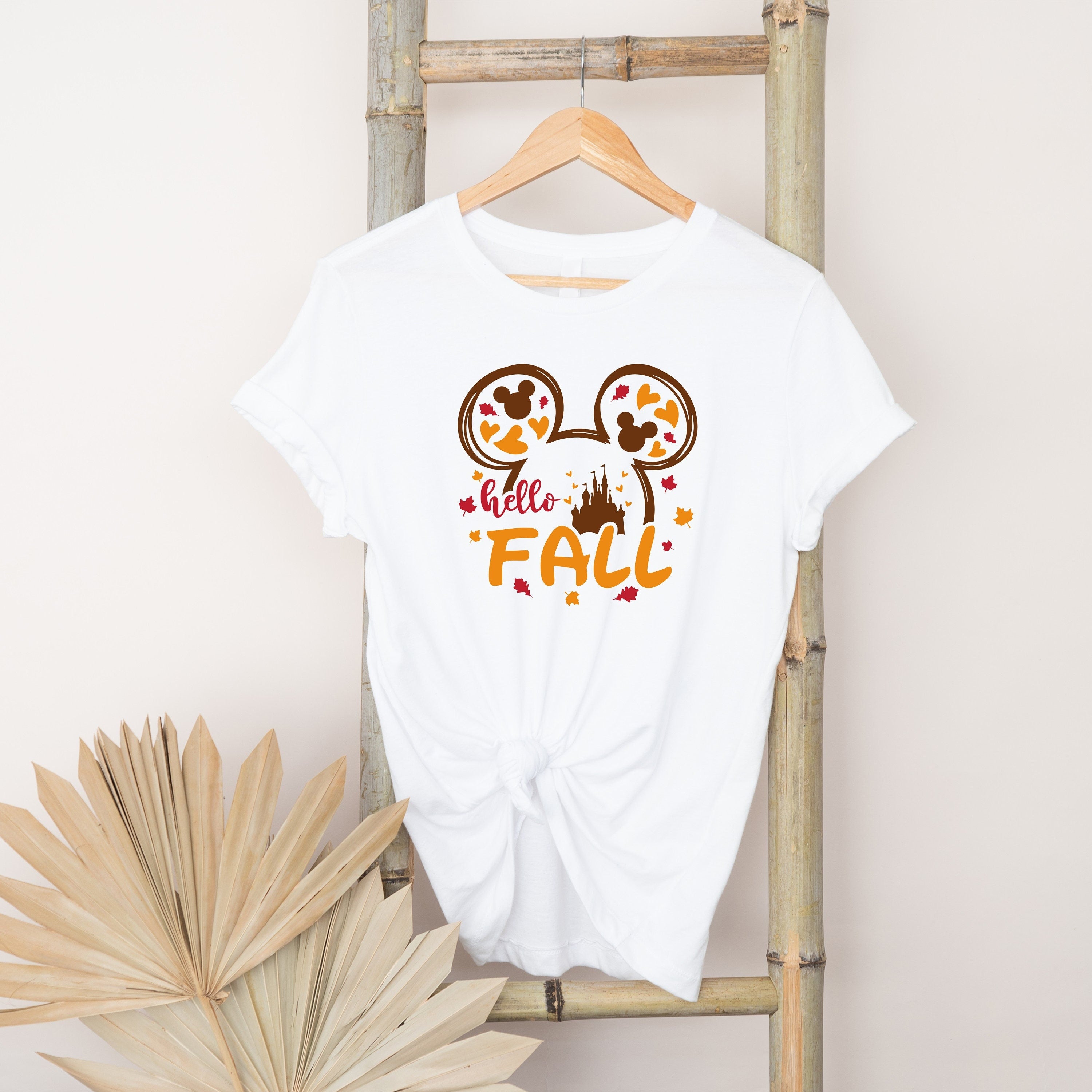 Hello Fall Mouse T-shirt and Hoodie 0823