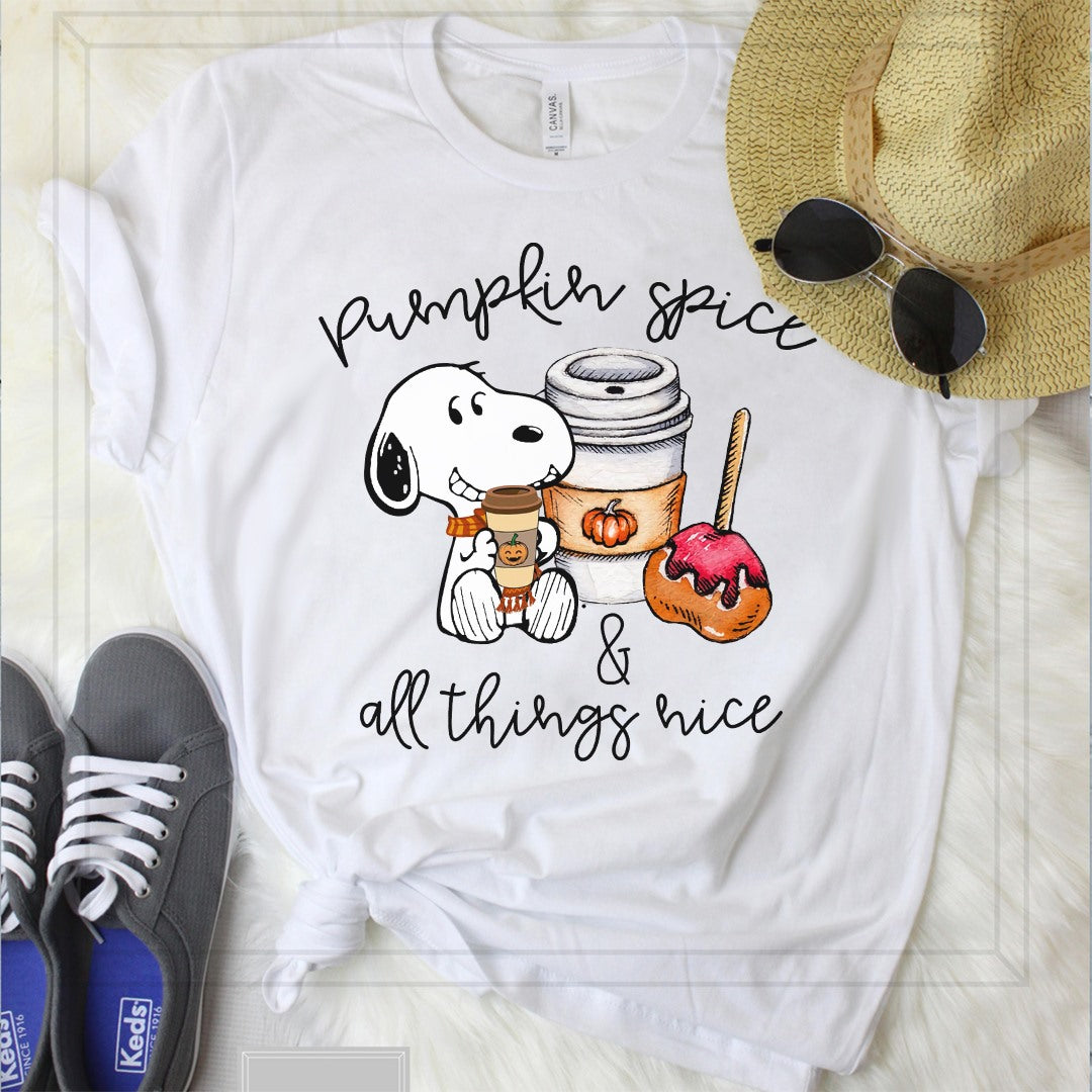 Pumpkin Spice T-shirt and Hoodie 0823