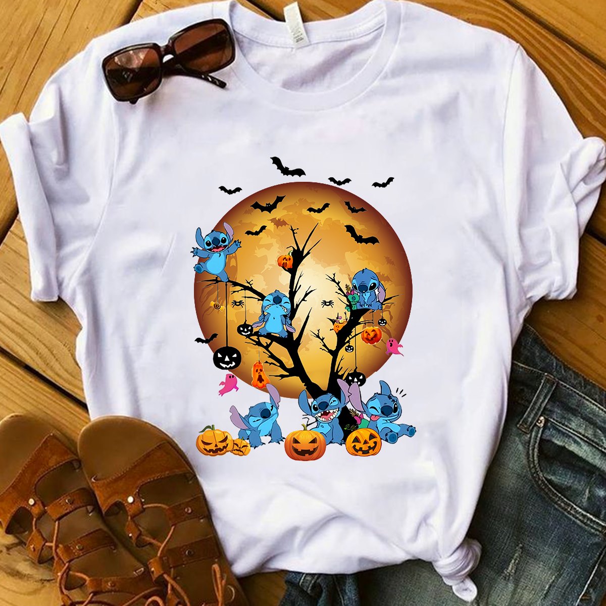 Happy Halloween Ohana T-shirt and Hoodie 0823