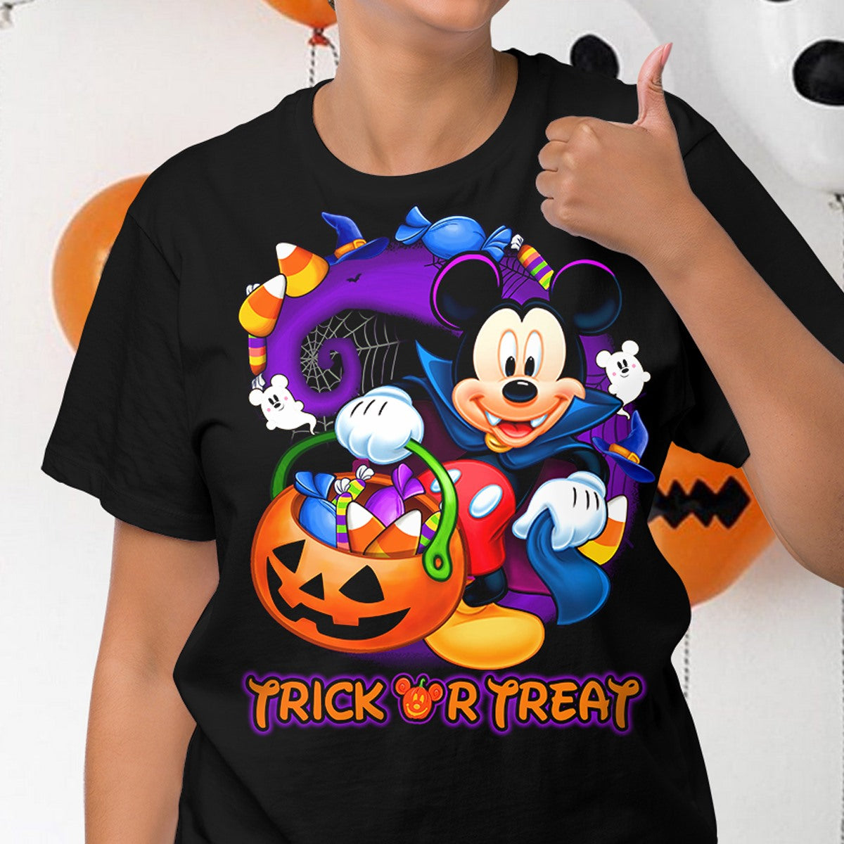 Trick Or Treat Mouse T-shirt and Hoodie 0823