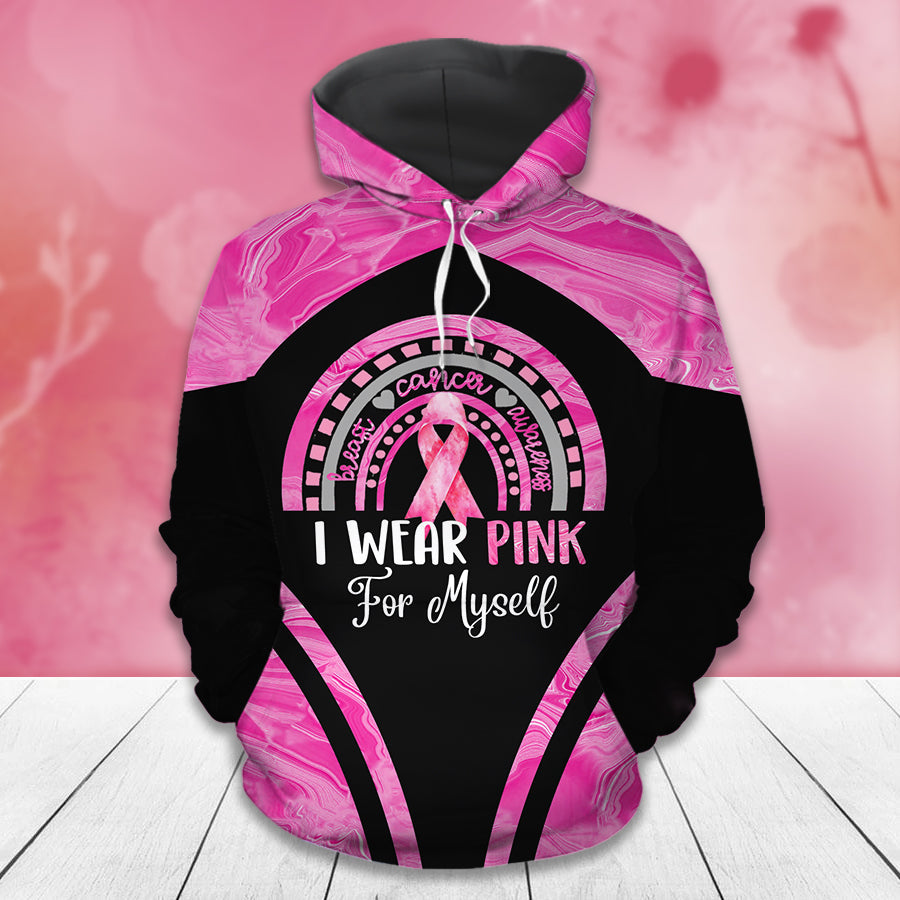 I Wear Pink For - Breast Cancer Awareness All Over T-shirt and Hoodie 0822