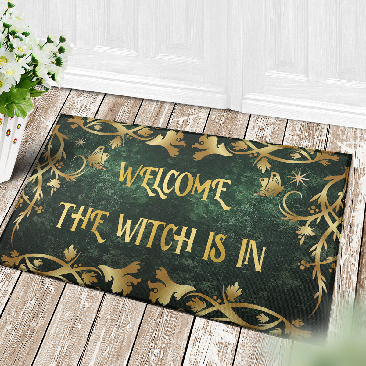 Welcome The Witch Is In - Witch Doormat 0822