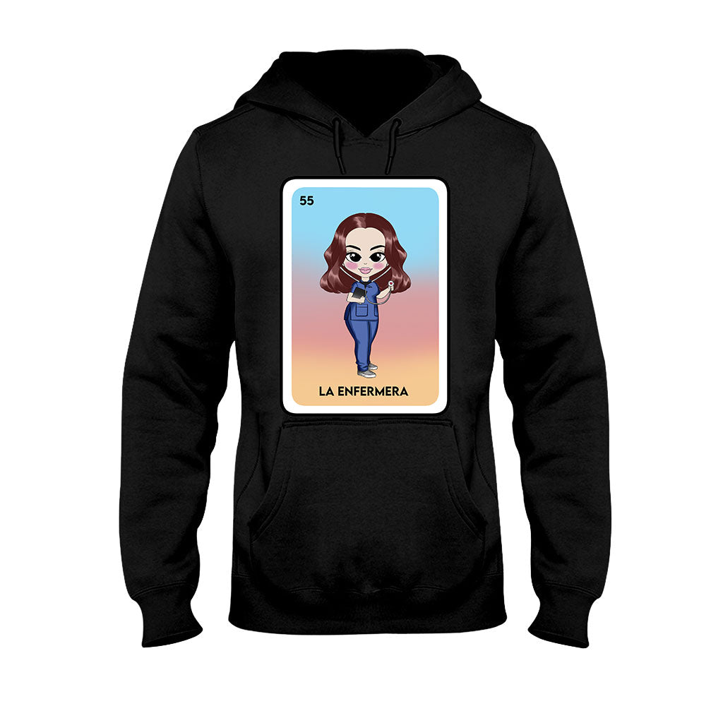 La Enfermera - Nurse Personalized T-shirt And Hoodie