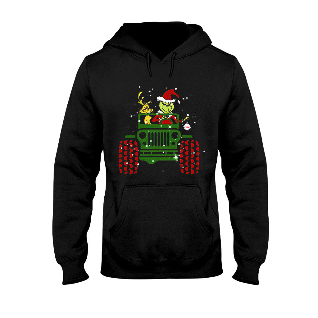 Christmas Jingle Car - T-shirt and Hoodie 1121