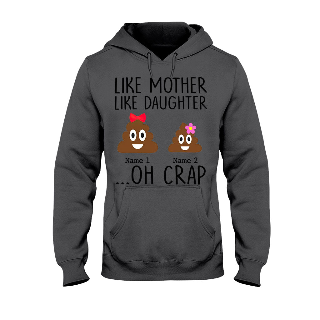 Like Mother Like Daughter - Personalized Mother's Day Father's Day T-shirt and Hoodie