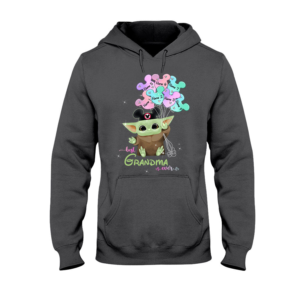 Best Grandma Ever - Personalized Mother's Day The Force T-shirt and Hoodie