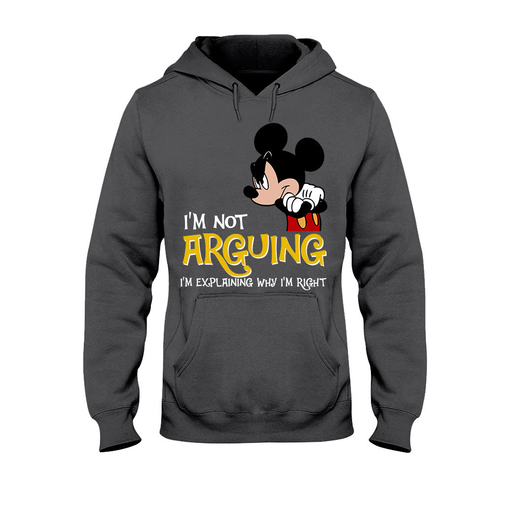 I'm Not Arguing - Mouse T-shirt and Hoodie 102021