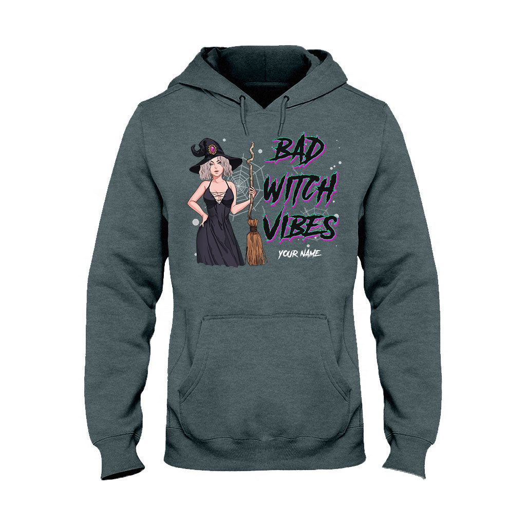 Bad Witch Vibes - Personalized Witch T-shirt and Hoodie