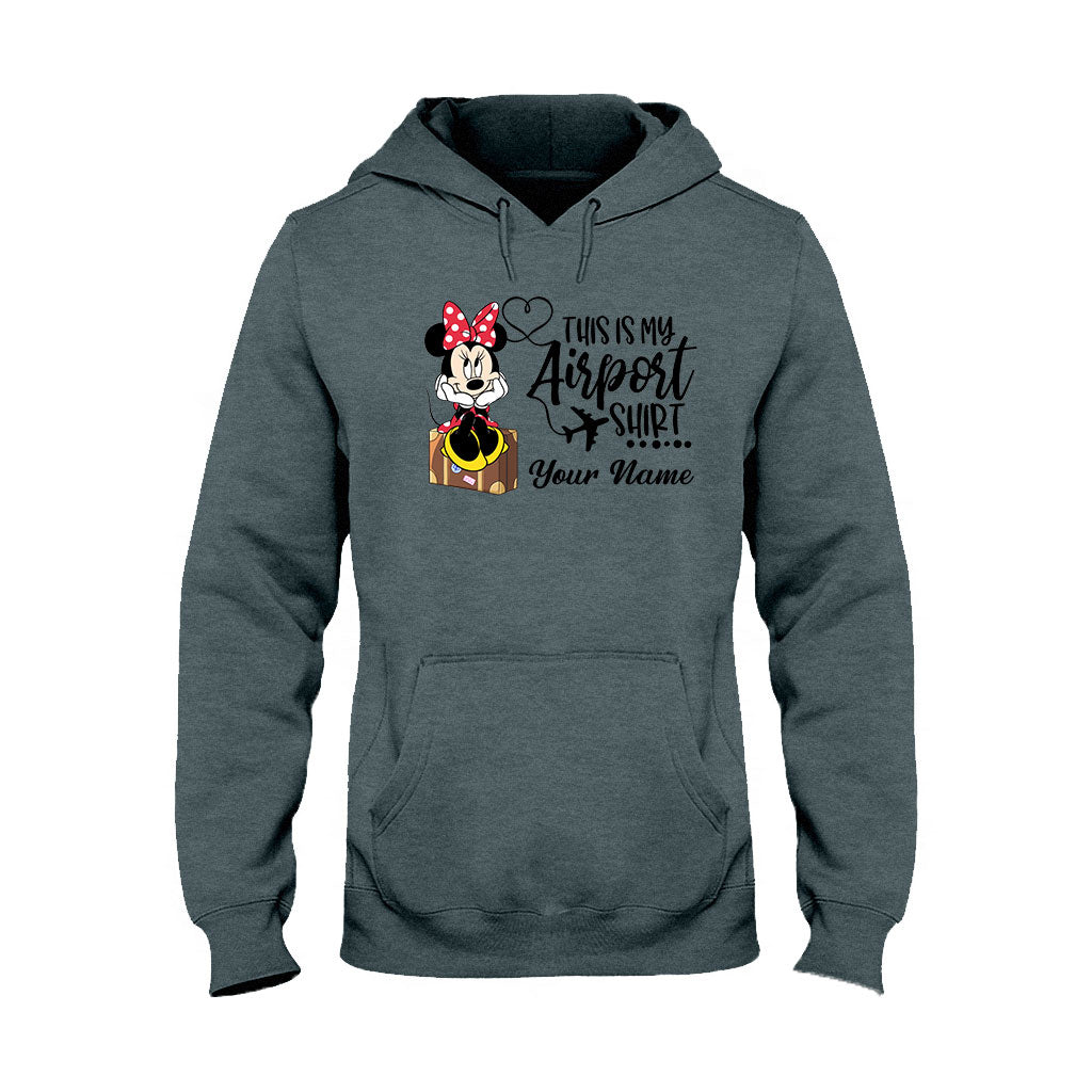 This Is My Airport Shirt - Personalized Mouse T-shirt and Hoodie