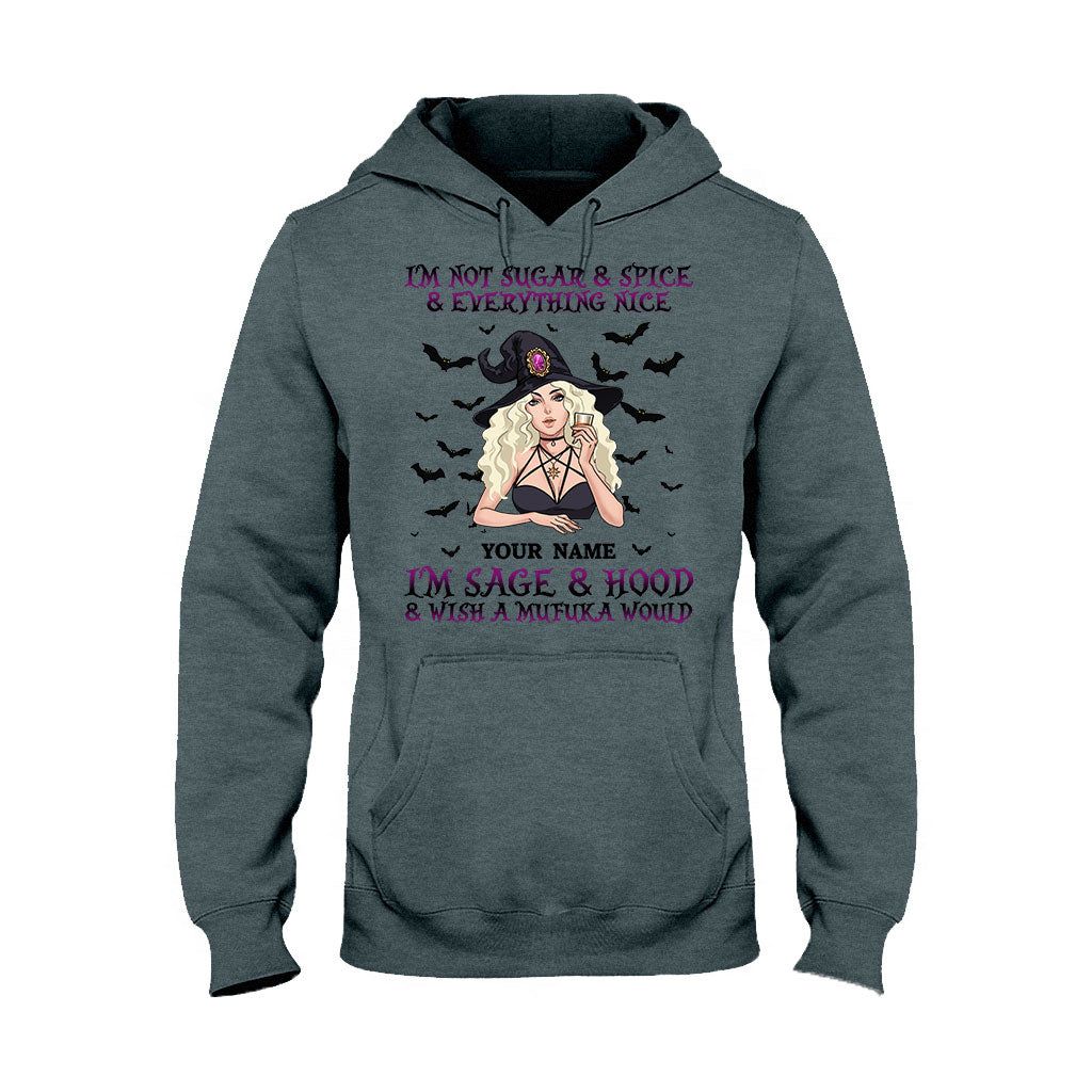 I'm Not Sugar And Spice And Everything Nice - Personalized Witch T-shirt and Hoodie