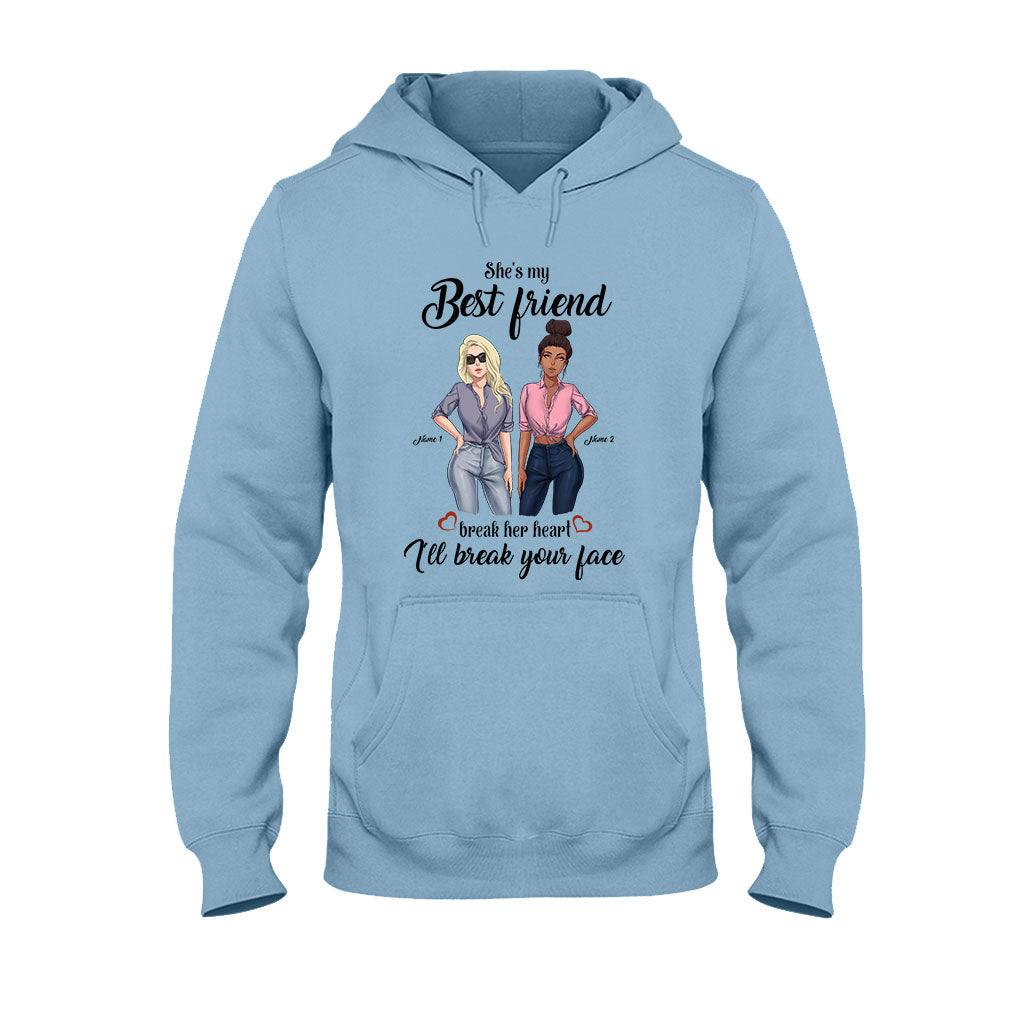 She's My Best Friend - Personalized Bestie T-shirt and Hoodie