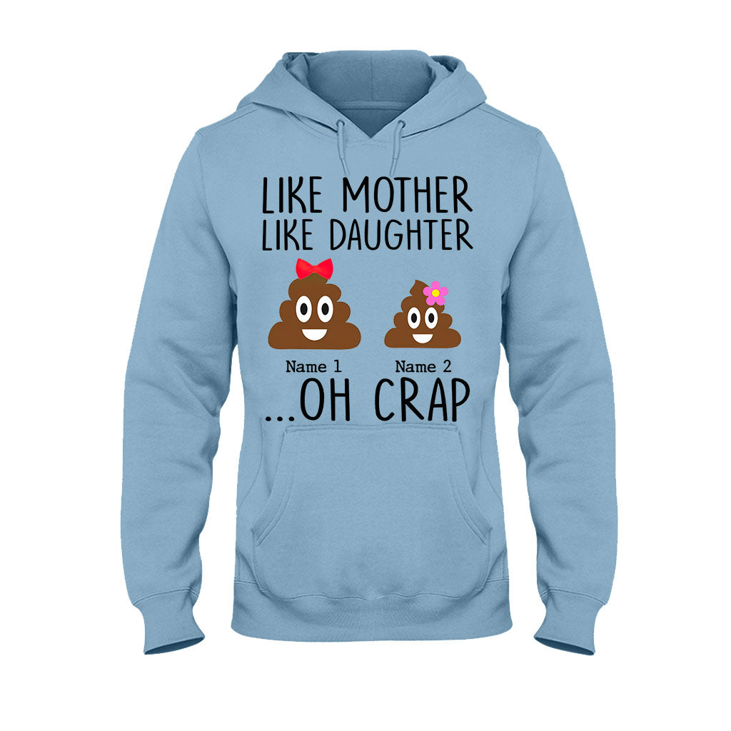 Like Mother Like Daughter - Personalized Mother's Day Father's Day T-shirt and Hoodie