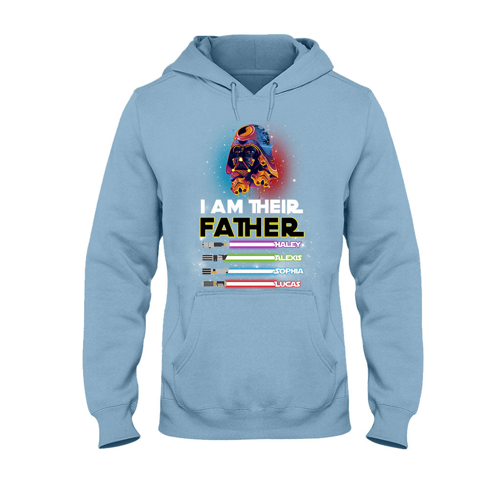 I Am Their Father - Personalized Father's day The Force T-shirt and Hoodie