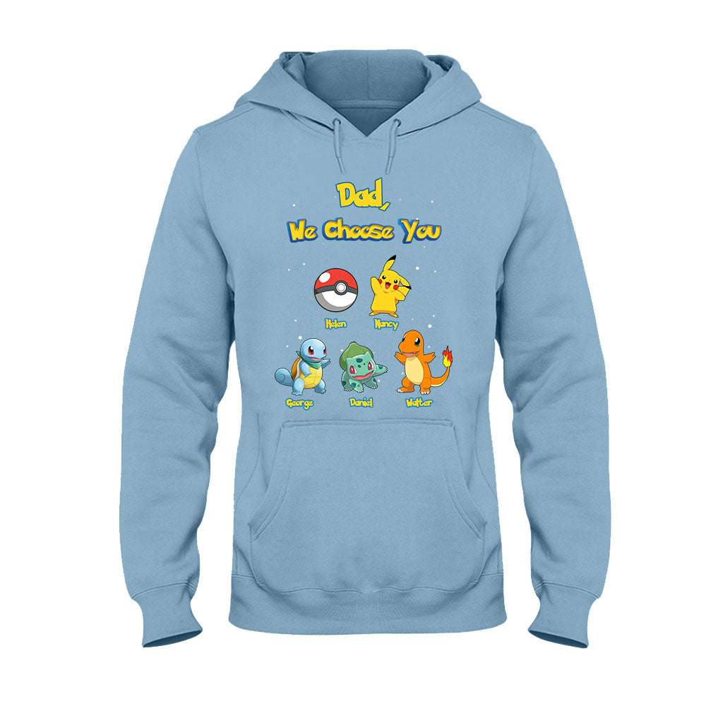 We Choose You - Personalized Monster Trainer T-shirt and Hoodie