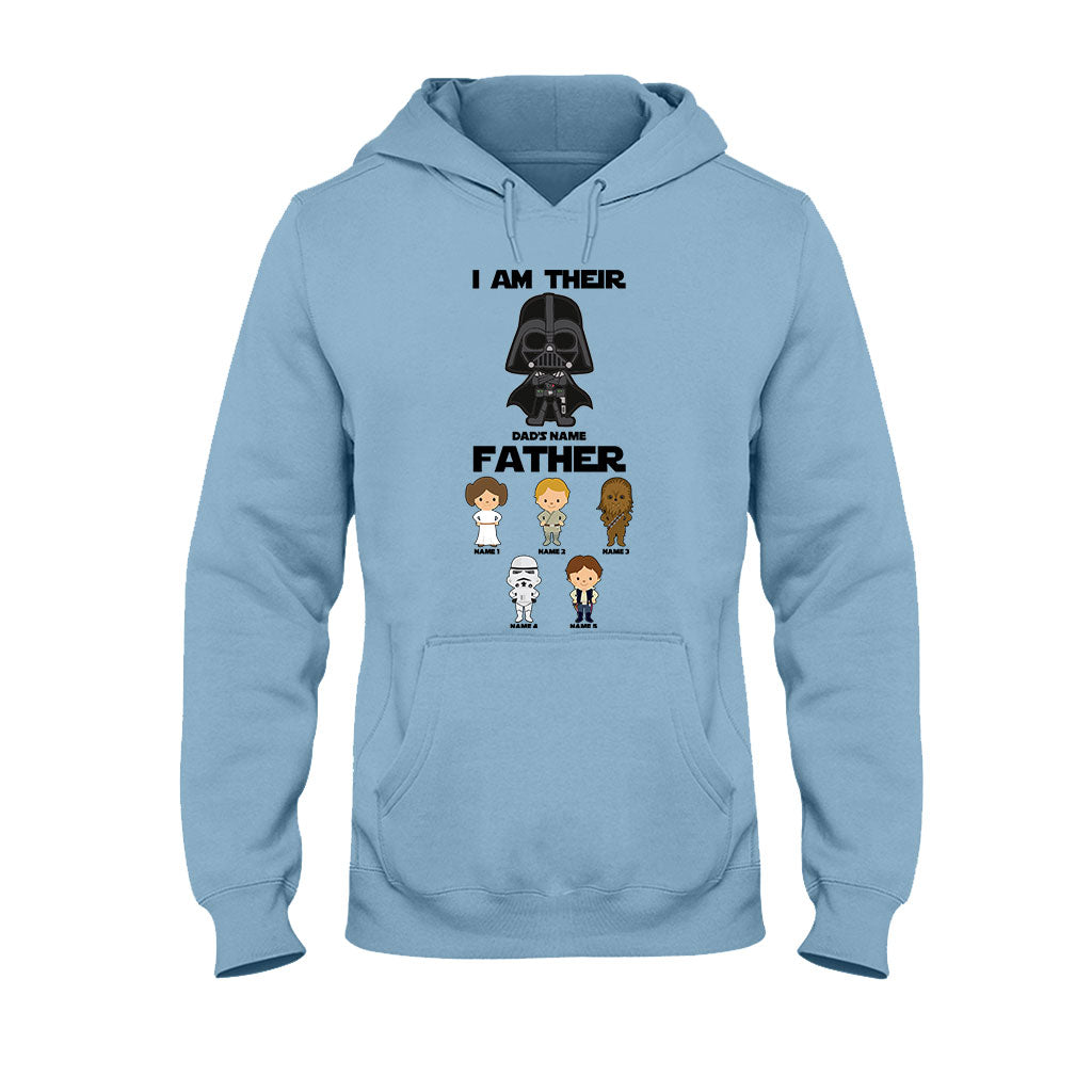 I Am Their Father - Personalized Father's Day The Force T-shirt and Hoodie