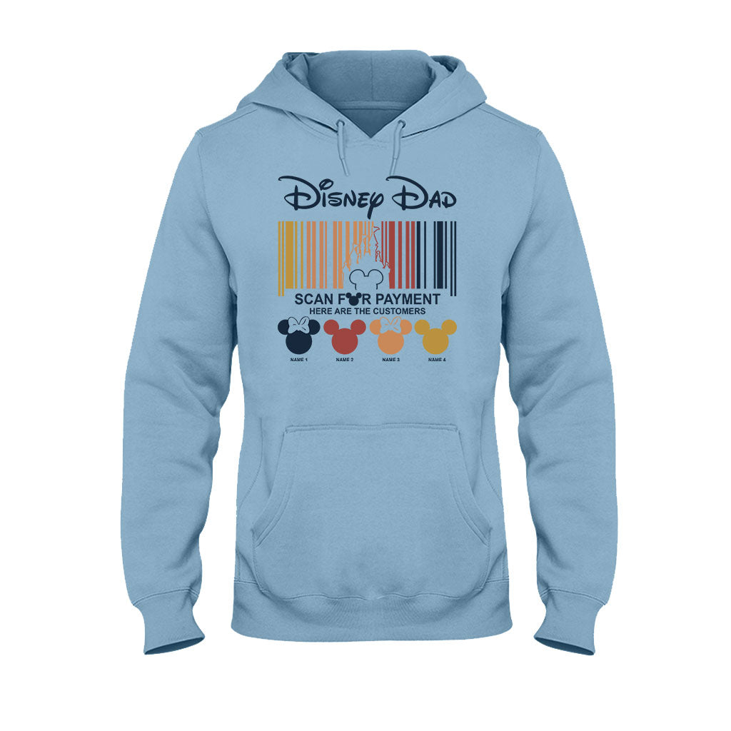 Scan For Payment - Personalized Father's Day Mouse T-shirt and Hoodie
