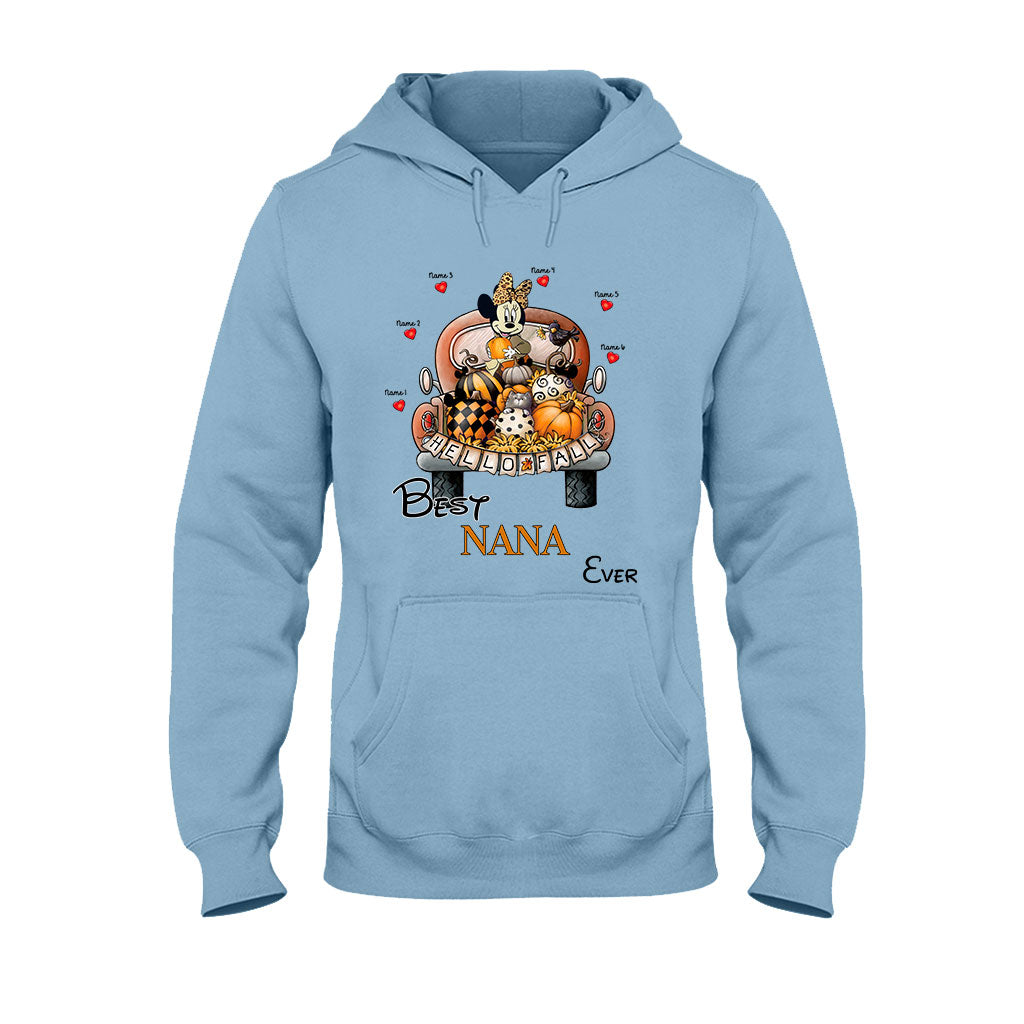 Hello Fall - Personalized Mouse T-shirt and Hoodie