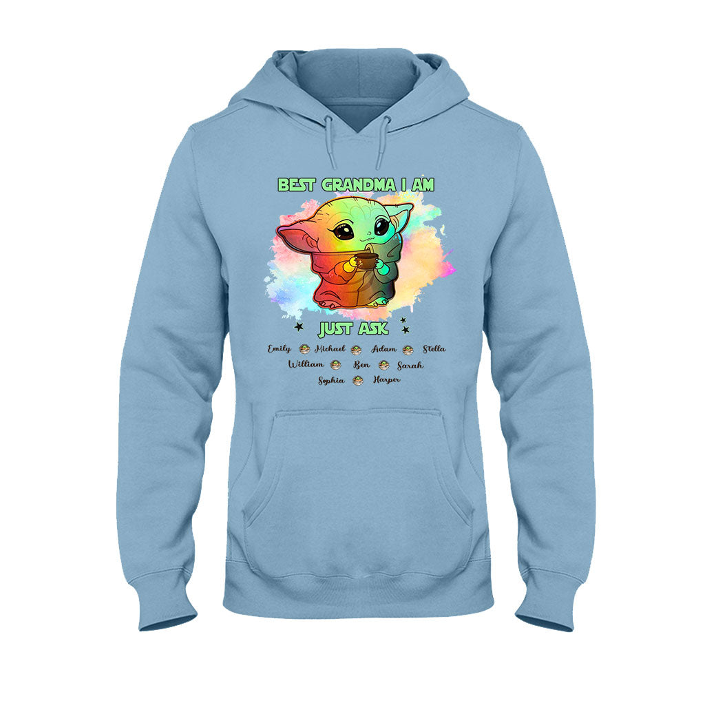 Best Grandma - Personalized The Force T-shirt and Hoodie