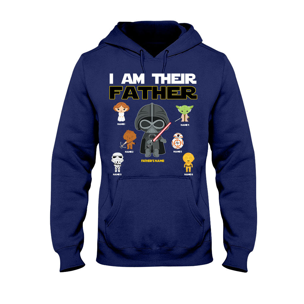 I Am Their Father Grandfather - Personalized Father's Day The Force T-shirt and Hoodie