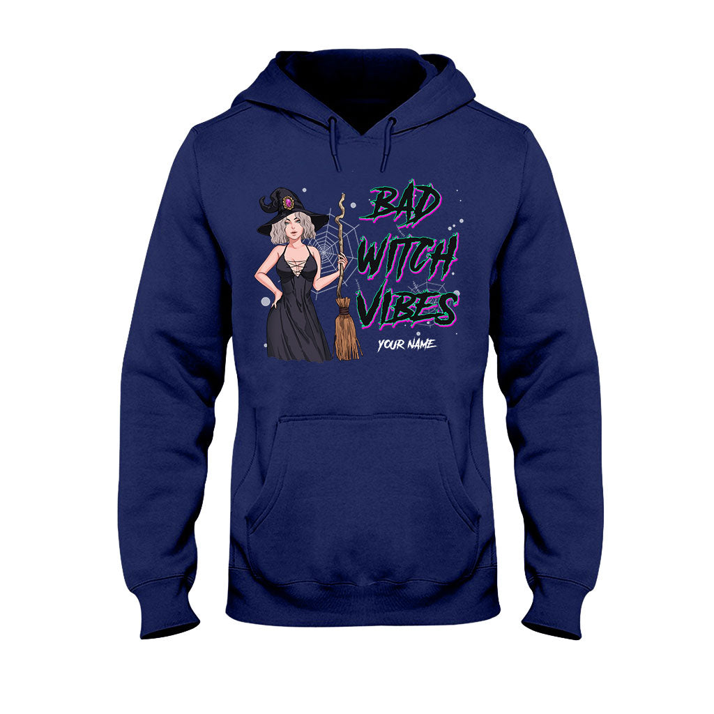 Bad Witch Vibes - Personalized Witch T-shirt and Hoodie