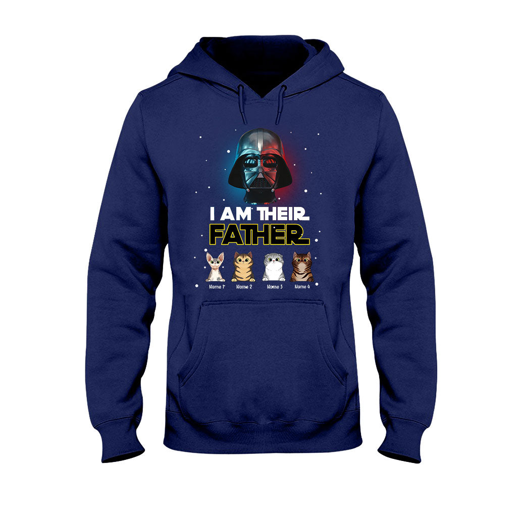 I Am Their Father - Personalized Father's Day Cat T-shirt and Hoodie