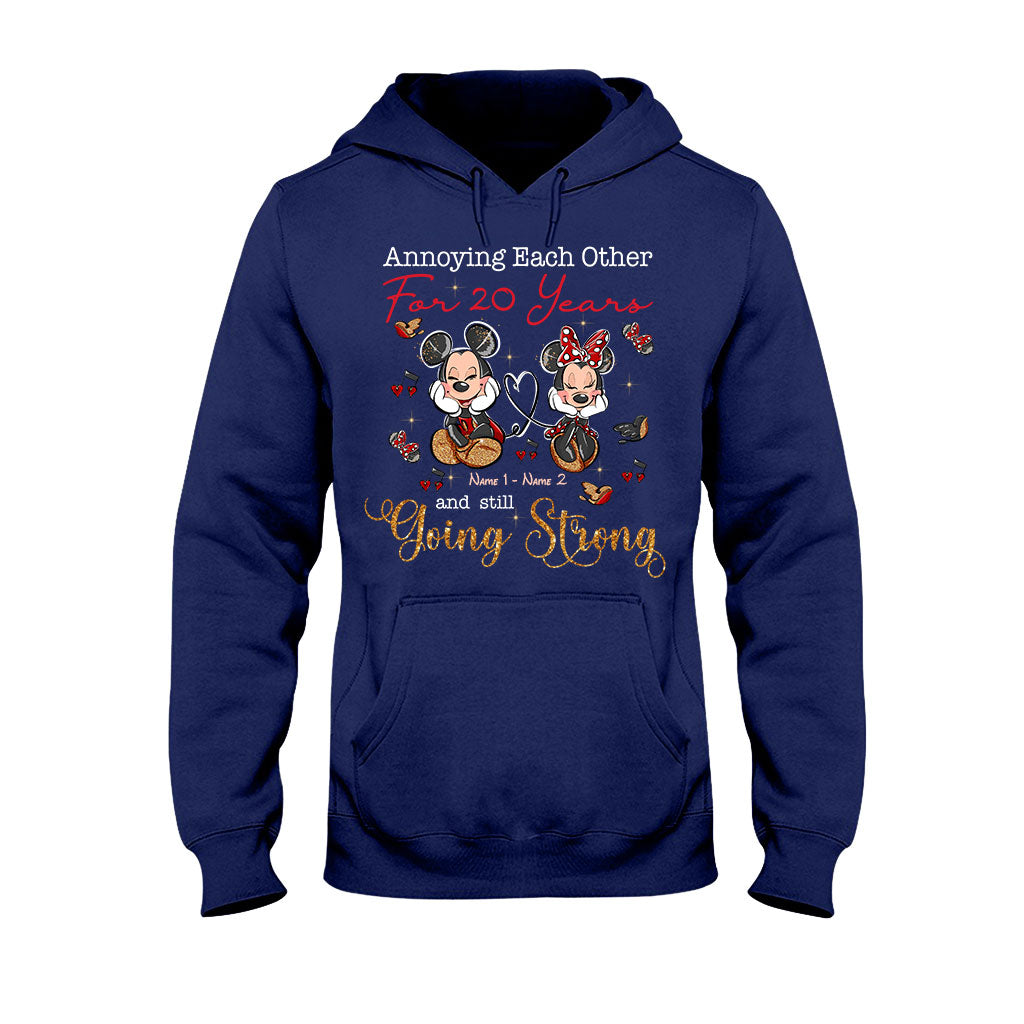 Annoying Each Other - Personalized Mouse T-shirt and Hoodie