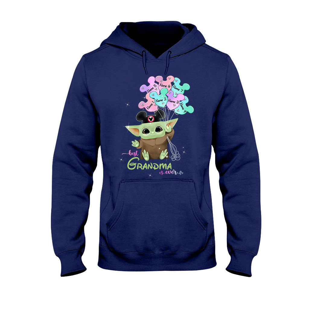 Best Grandma Ever - Personalized Mother's Day The Force T-shirt and Hoodie