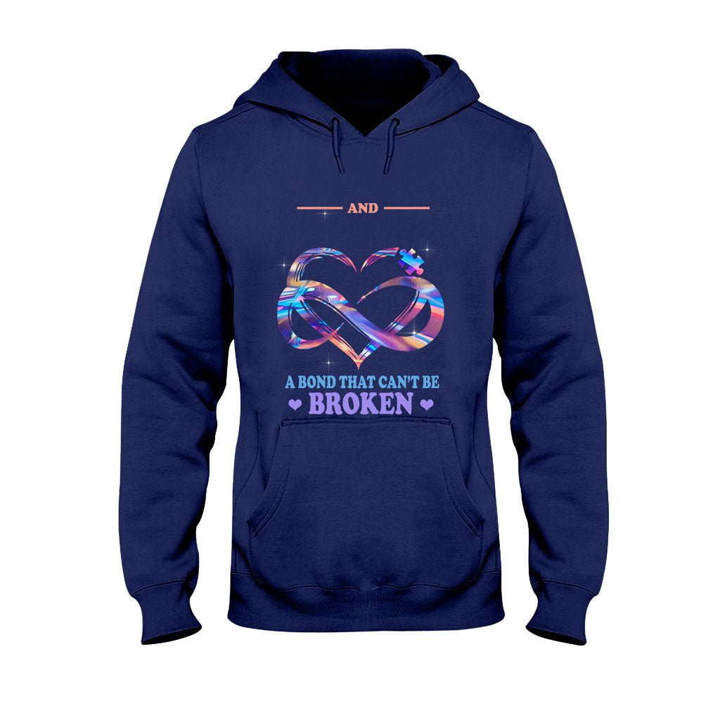 Grandma & Grandson - Autism Awareness Personalized T-shirt And Hoodie