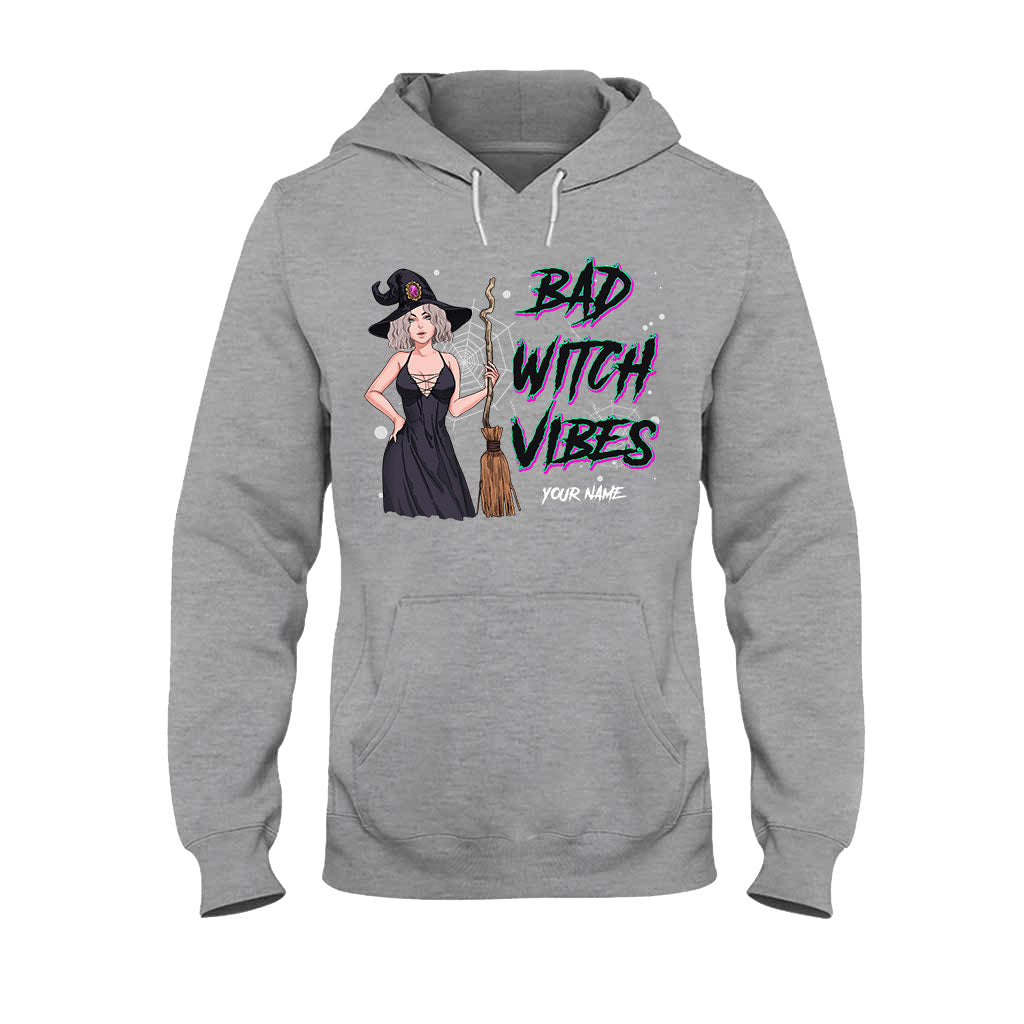 Bad Witch Vibes - Personalized Witch T-shirt and Hoodie