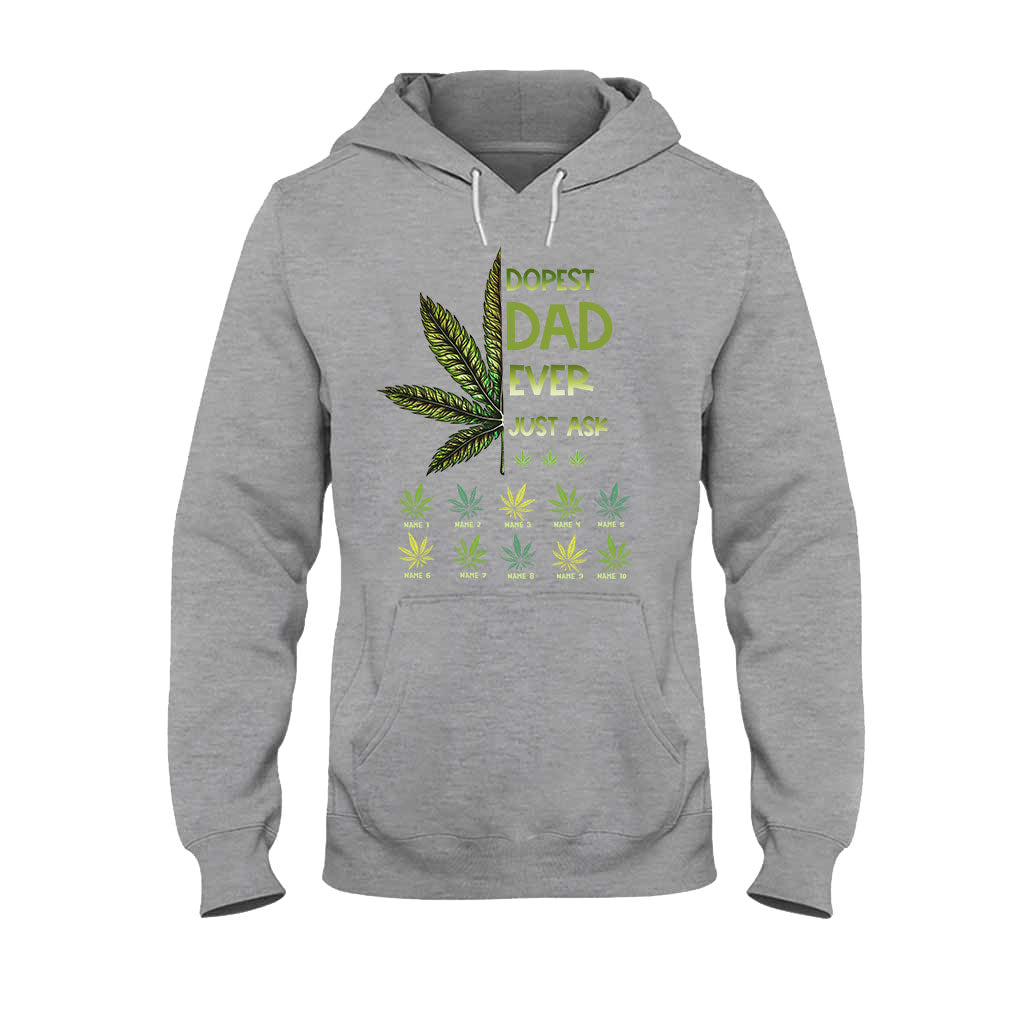 Dopest Dad Ever - Personalized Father's Day T-shirt and Hoodie