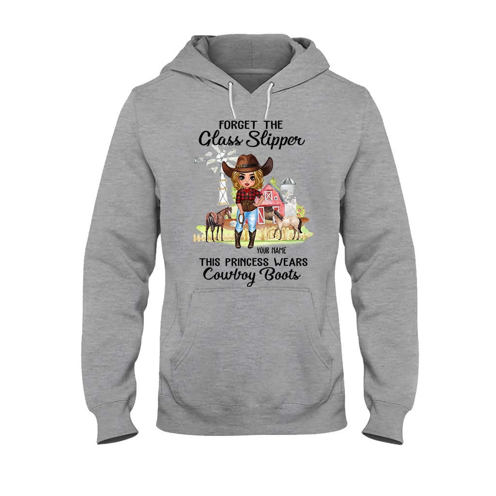 This Princess Wears Cowboy Boots - Personalized Horse T-shirt and Hoodie