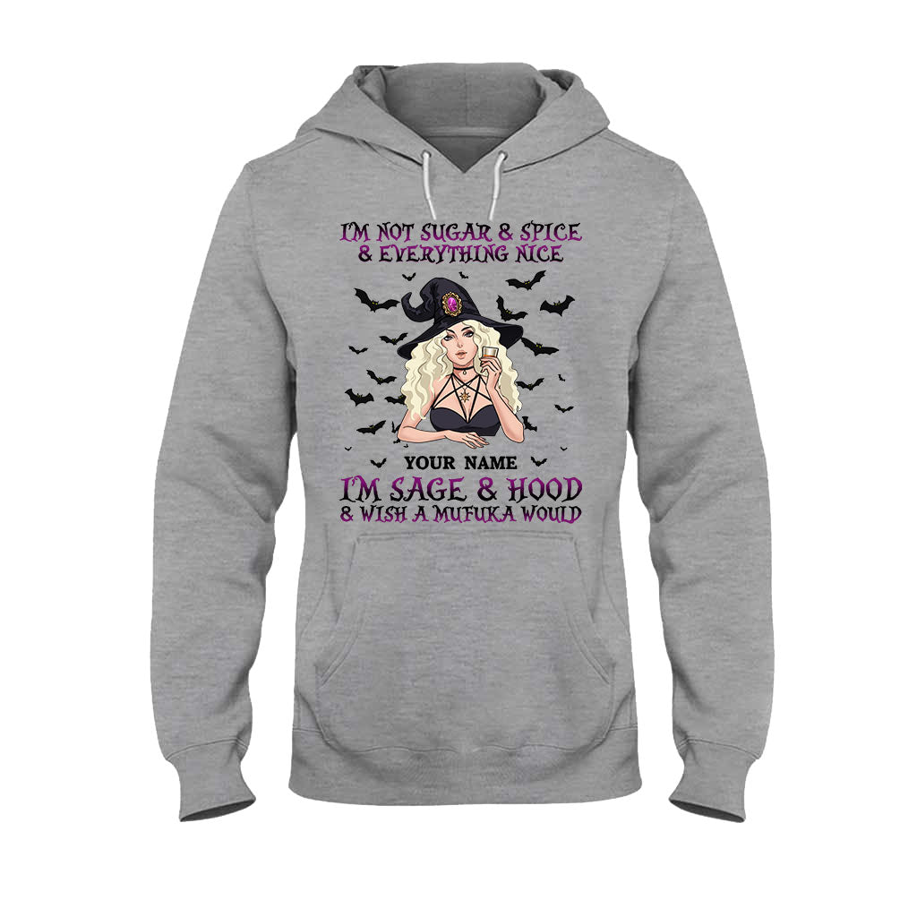 I'm Not Sugar And Spice And Everything Nice - Personalized Witch T-shirt and Hoodie