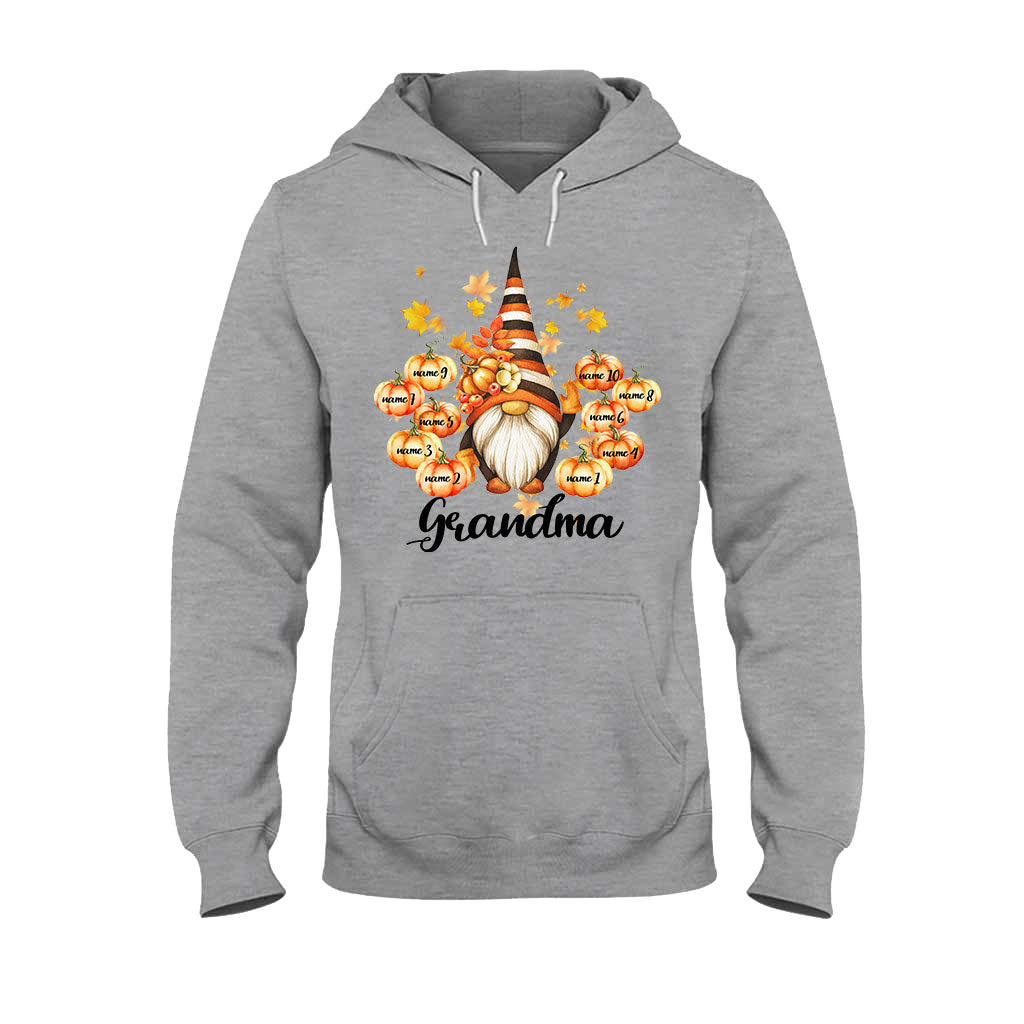 Grandma - Personalized Fall Grandma T-shirt and Hoodie