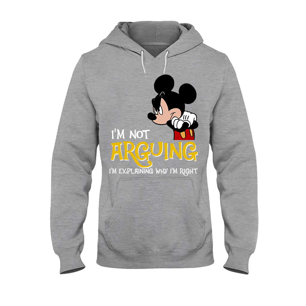 I'm Not Arguing - Mouse T-shirt and Hoodie 102021