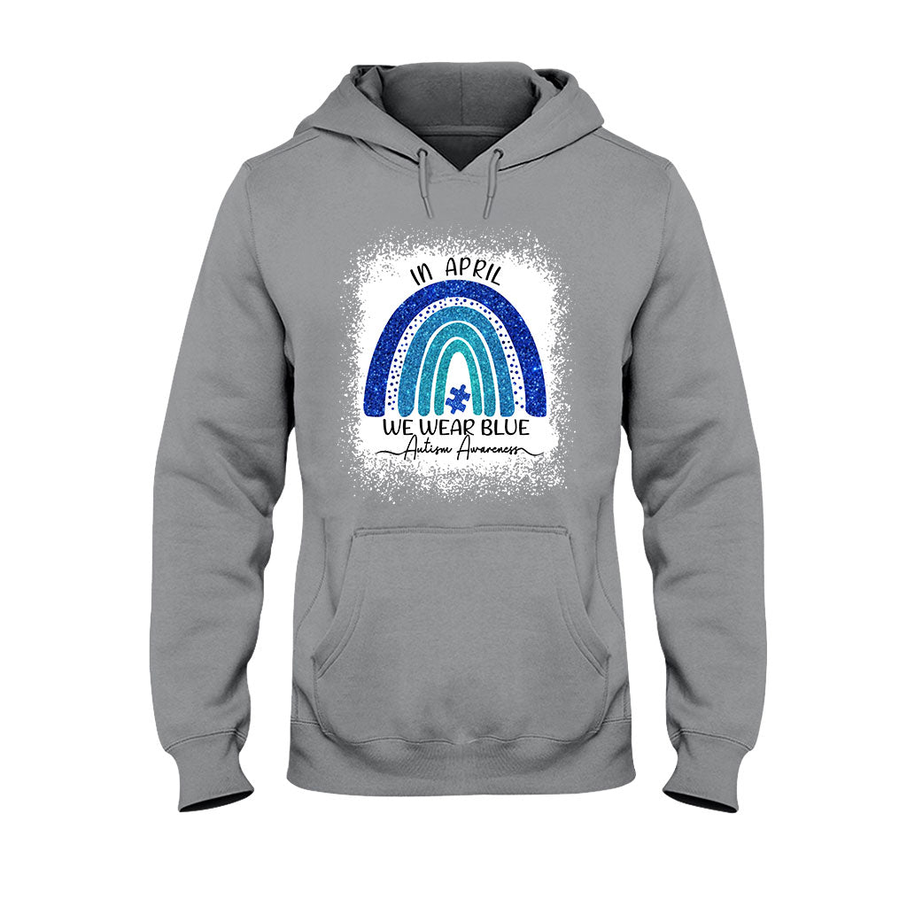 I Wear Blue - Autism Awareness T-shirt And Hoodie 062021