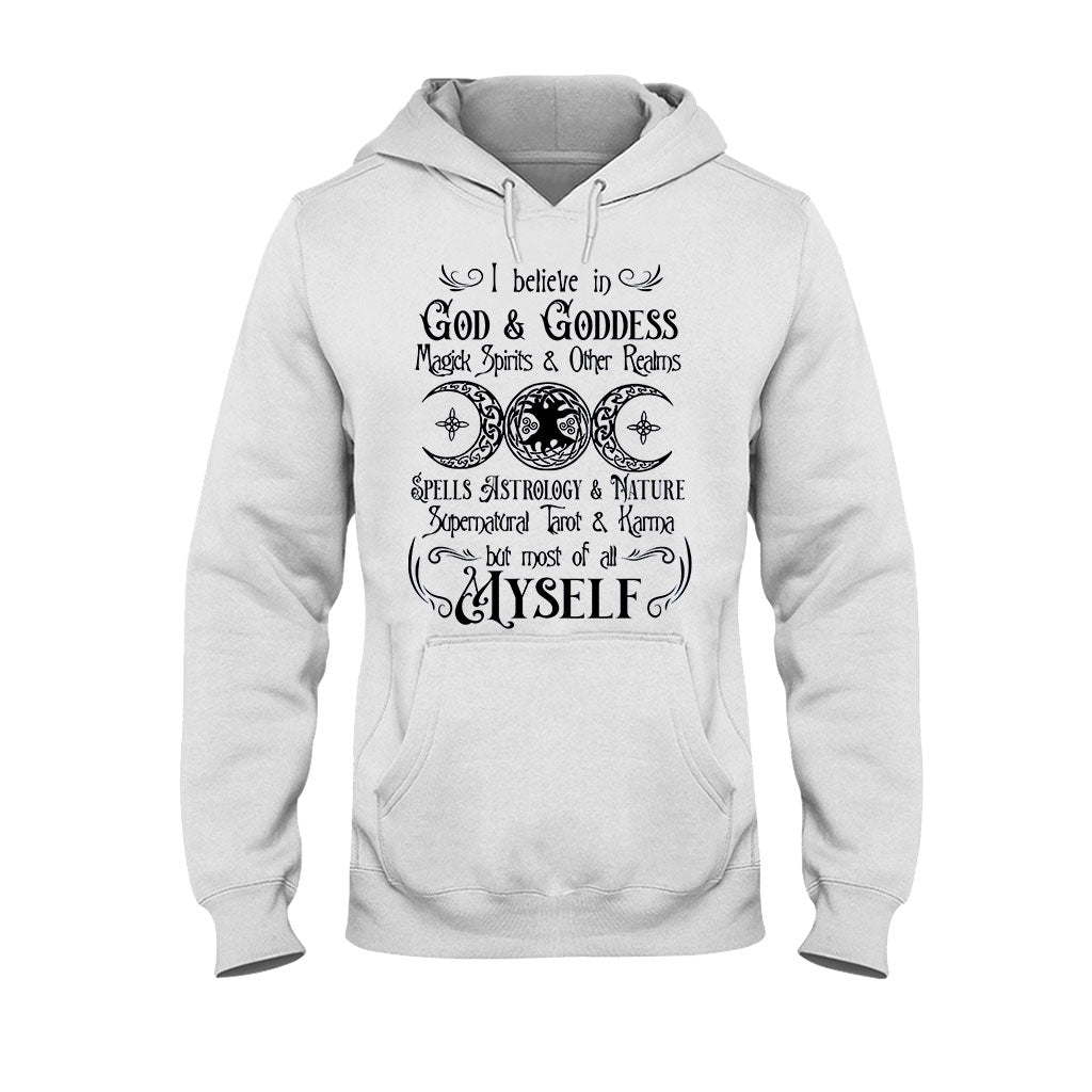I Believe In God And Goddess - Witch T-shirt And Hoodie 092021