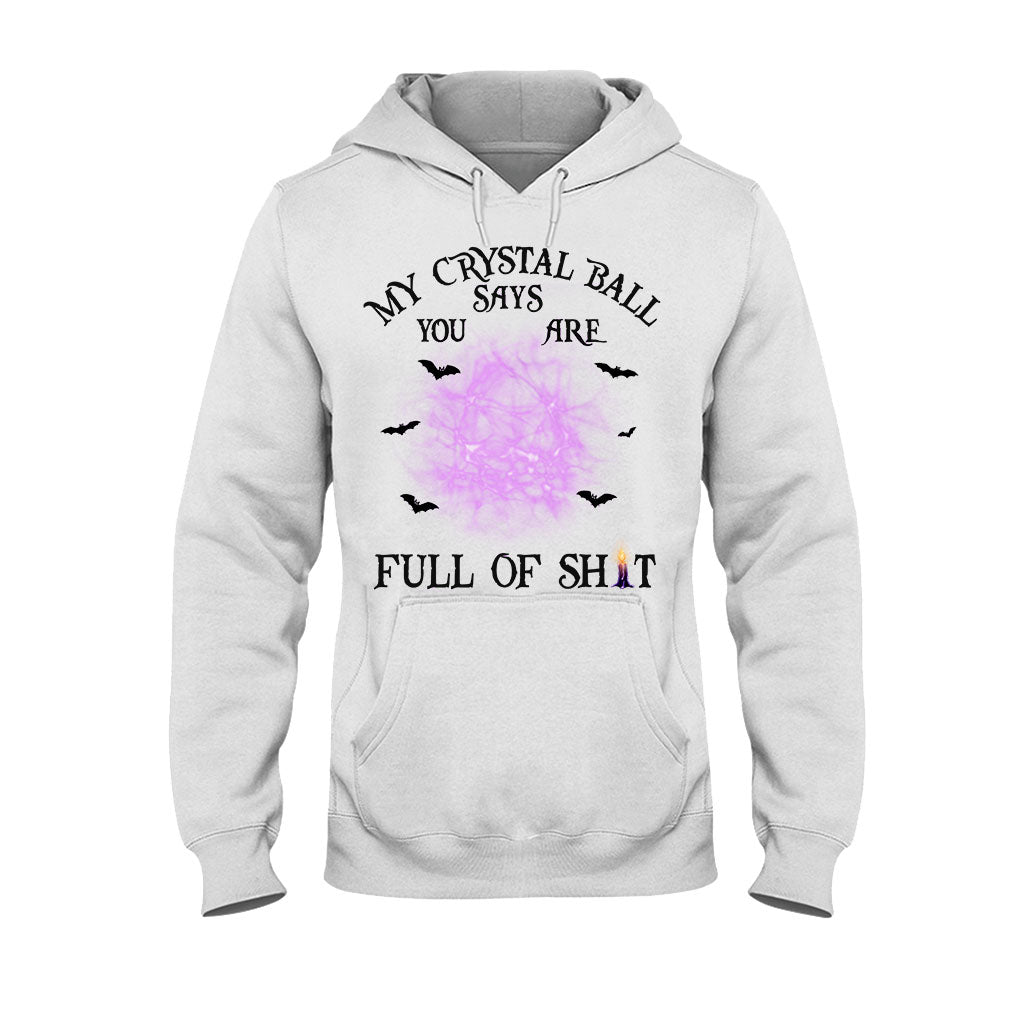 My Crystal Ball Says - Personalized Witch T-shirt and Hoodie