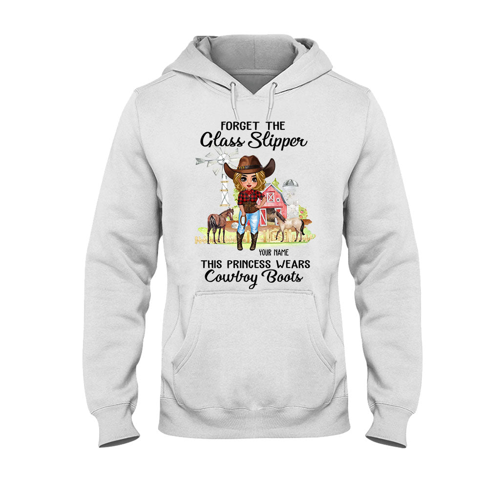 This Princess Wears Cowboy Boots - Personalized Horse T-shirt and Hoodie