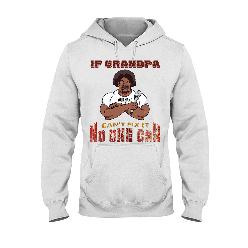 If Grandpa Can't Fix It - Personalized Father's Day T-shirt and Hoodie