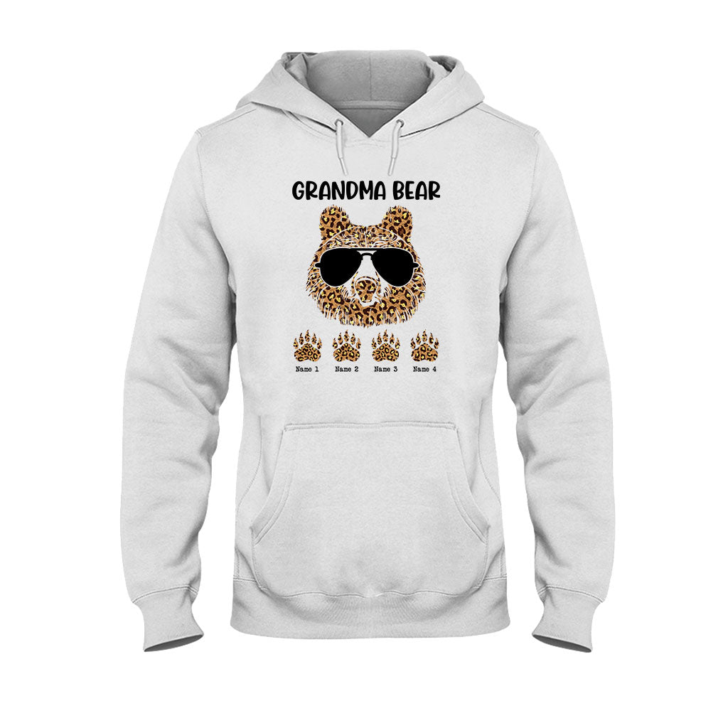 Grandma Bear - Personalized Grandma T-shirt and Hoodie