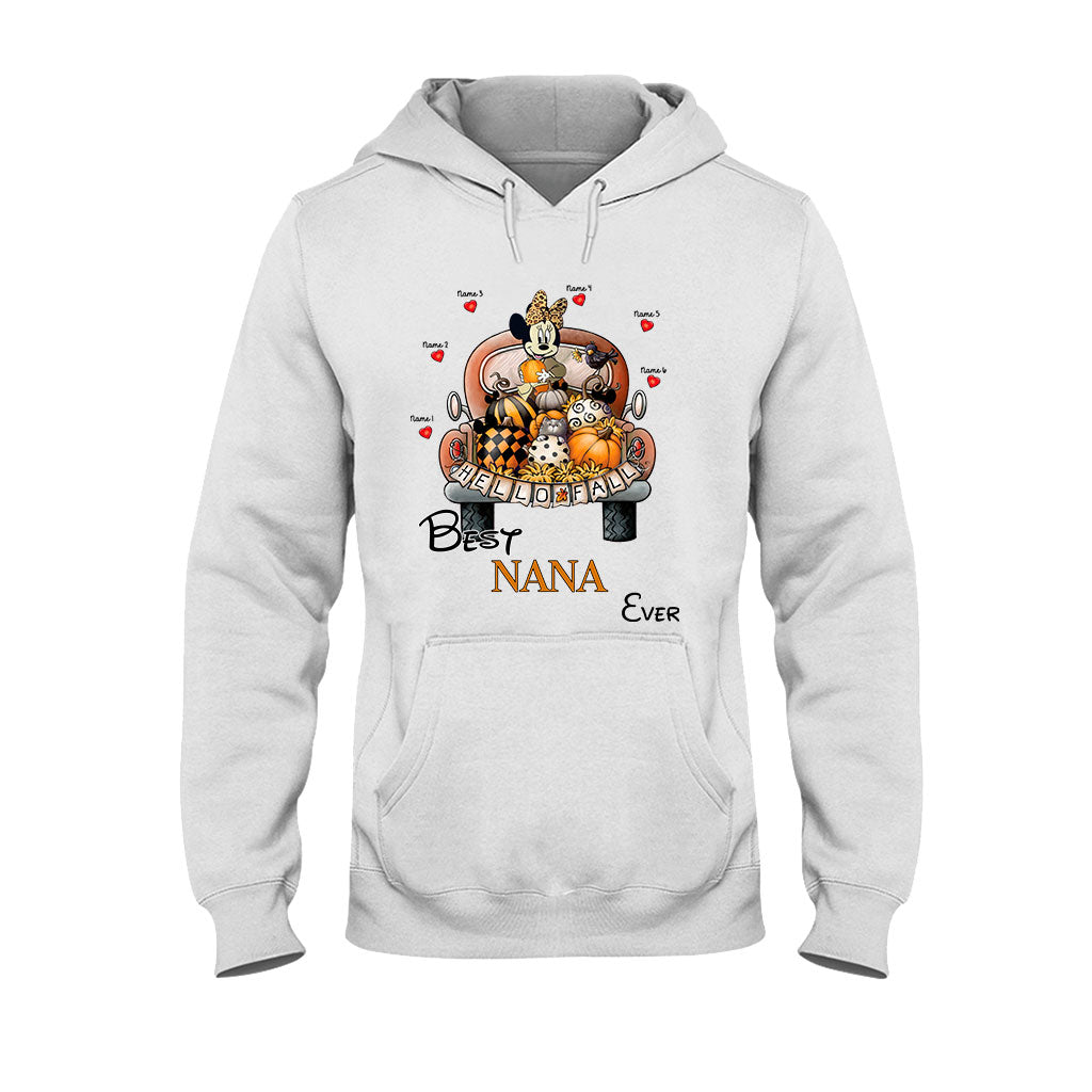 Hello Fall - Personalized Mouse T-shirt and Hoodie