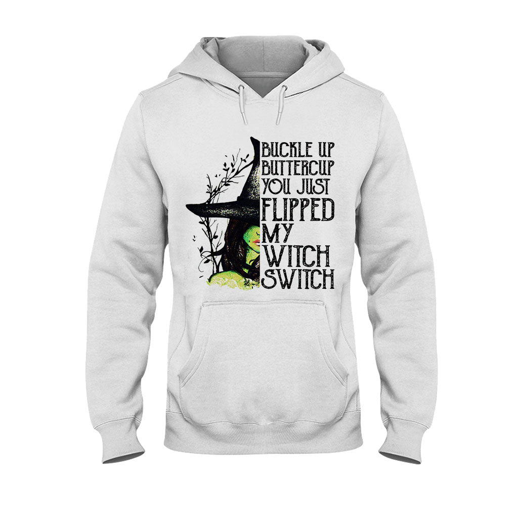 Buckle Up Buttercup - Witch T-shirt And Hoodie 082021