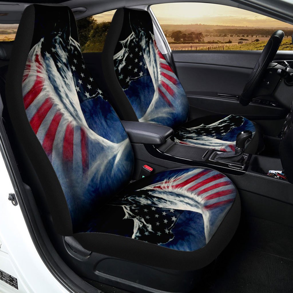 American Flag Horse Seat covers 0523